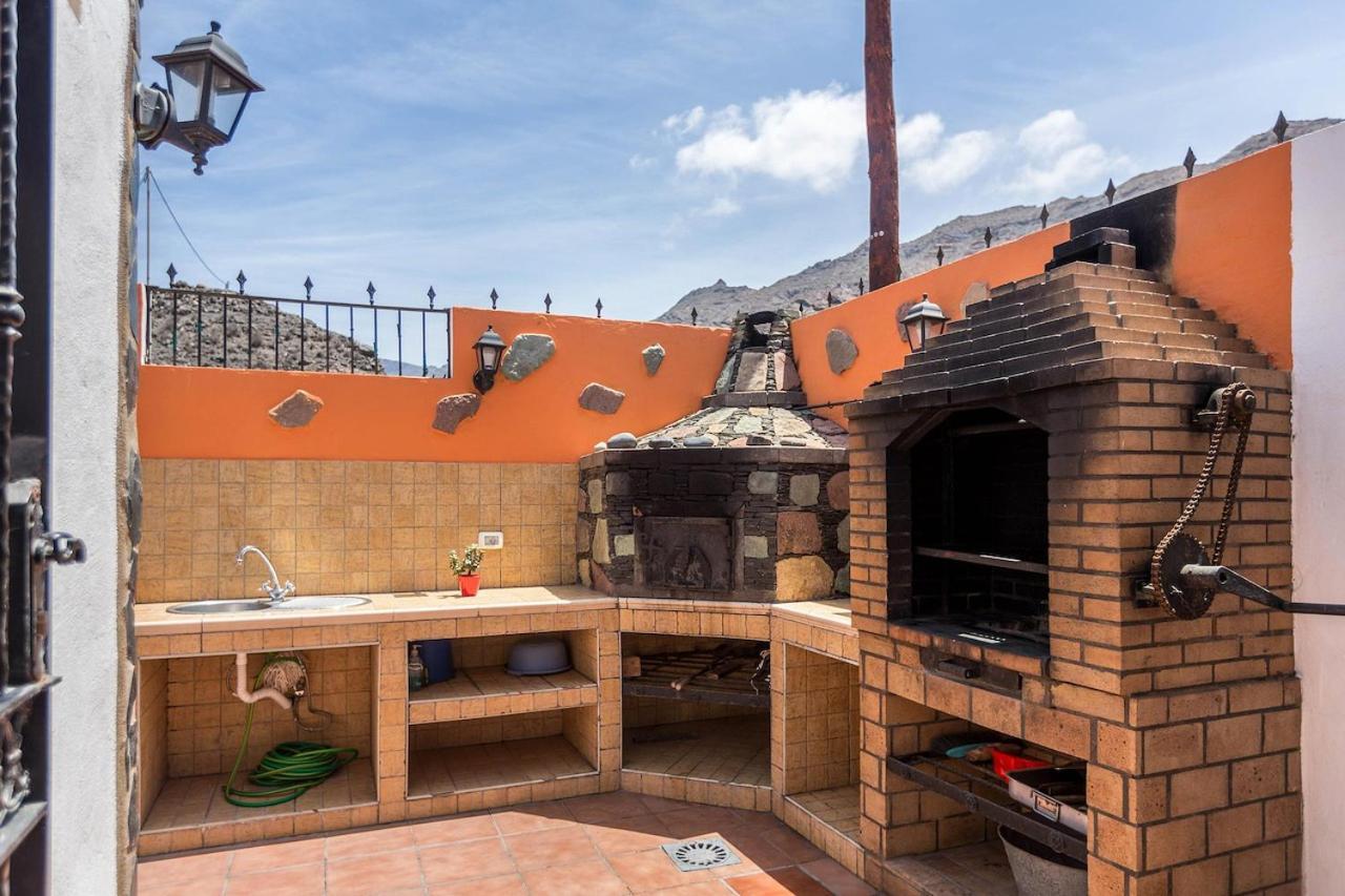 Casa Costera Playa De Tasarte Villa San Nicolás Eksteriør bilde
